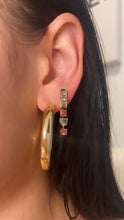 Load image into Gallery viewer, Tetris Gemstone Drop Studs