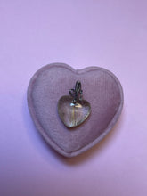 Load image into Gallery viewer, Sterling Silver Rutilated Quartz Heart Pendant
