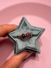 Load image into Gallery viewer, Cabochon Gemstone Toi Et Moi Ring
