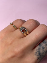 Load image into Gallery viewer, Diamond Initial C Ring
