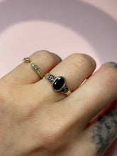 Load image into Gallery viewer, Garnet Scroll Ring
