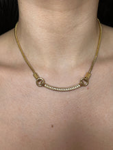 Load image into Gallery viewer, Dior Crystal Snake Chain Necklace
