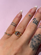 Load image into Gallery viewer, Diamond Initial C Ring
