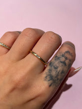 Load image into Gallery viewer, Baguette Diamond Baby Donut Band

