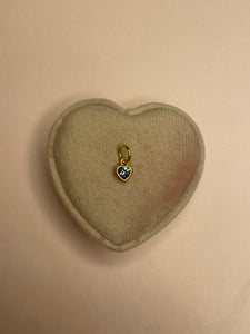 Chubby Heart Bezel Tanzanite Mini Pendants!