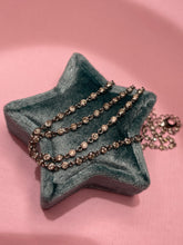 Load image into Gallery viewer, White Gold Diamond Bezel Chain
