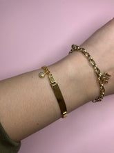 Load image into Gallery viewer, Diamond Dangle ID Bracelet
