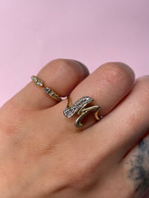 Load image into Gallery viewer, Diamond Initial M Ring
