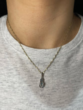 Load image into Gallery viewer, diamond flip flop pendant
