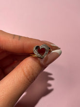 Load image into Gallery viewer, Y2K Diamond Heart Ring
