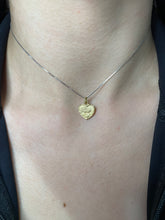 Load image into Gallery viewer, 3D Kissing Angel Cherubs Heart Mini Pendant
