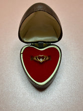 Load image into Gallery viewer, Ribbed Diamond Heart Ring
