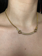 Load image into Gallery viewer, Dior Crystal Snake Chain Necklace
