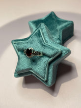 Load image into Gallery viewer, Garnet Scroll Ring
