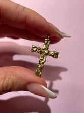 Load image into Gallery viewer, Nugget Cross Pendant
