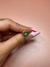 Load image into Gallery viewer, Emerald Chubby Round Signet
