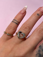 Load image into Gallery viewer, Y2K Diamond Heart Ring
