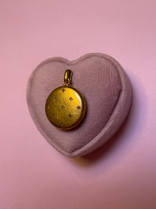 Vintage OMC Diamond Locket