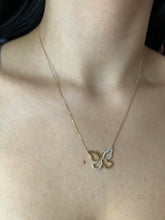Load image into Gallery viewer, Diamond Butterfly Necklace
