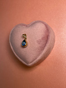 Evil Eye Teardrop Mini Pendant