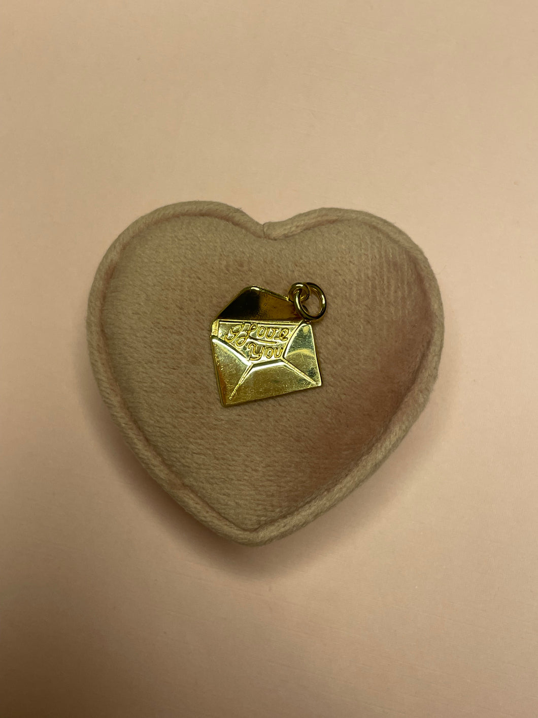 “I Love You” Envelope Pendant