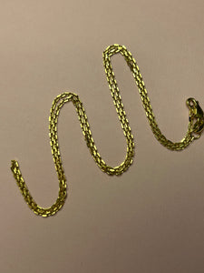 14K Chunky Baby Biker Chain