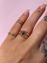 Load image into Gallery viewer, Diamond Initial C Ring

