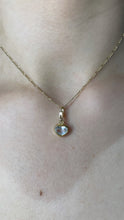 Load image into Gallery viewer, 1 CT White Sapphire Heart Charmed Pendant
