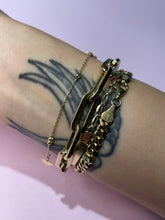 Load image into Gallery viewer, Triple Diamond Cross Bracelet
