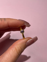 Load image into Gallery viewer, Purple Spinel Bezel Stacker Band
