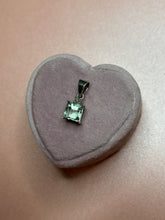 Load image into Gallery viewer, Aquamarine &amp; Diamond Solitaire Pendant

