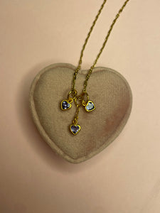 Chubby Heart Bezel Tanzanite Mini Pendants!