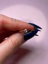 Load image into Gallery viewer, Bright Pink Prism Spinel Baby Bezel Band
