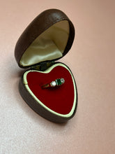 Load image into Gallery viewer, Emerald &amp; Old Mine Cut Diamond Ring
