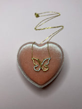 Load image into Gallery viewer, Diamond Butterfly Necklace
