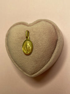 Mini Virgin Mary Medallion