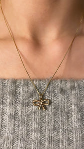 Bow Pendant