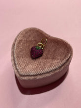 Load image into Gallery viewer, Ruby &amp; Tsavorite Strawberry Pendant
