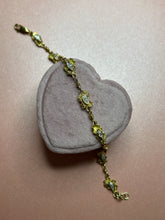 Load image into Gallery viewer, Marquise Diamond Evil Eye Nugget Bracelet
