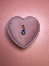 Load image into Gallery viewer, Evil Eye Teardrop Mini Pendant
