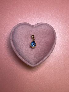 Evil Eye Teardrop Mini Pendant