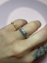 Load image into Gallery viewer, Diamond Bezel Dome Band
