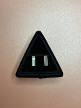 Load image into Gallery viewer, Crystal Baguette Studs
