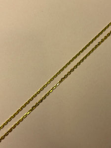 14K Chunky Baby Biker Chain