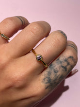 Load image into Gallery viewer, Purple Spinel Bezel Stacker Band
