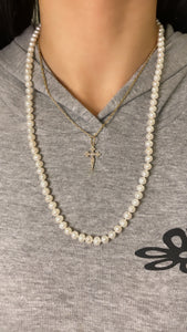 14K Pearl Strand 22”