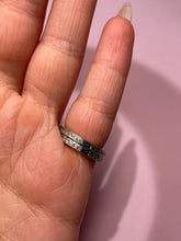 Load image into Gallery viewer, Matching White Gold Diamond Pinky Rings
