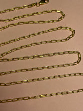 Load image into Gallery viewer, 24” Chunky Baby Paperclip Chain
