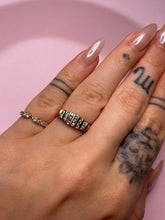 Load image into Gallery viewer, Vintage 6 Row Diamond Ring
