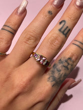 Load image into Gallery viewer, Princess Gemstone Stacker Band
